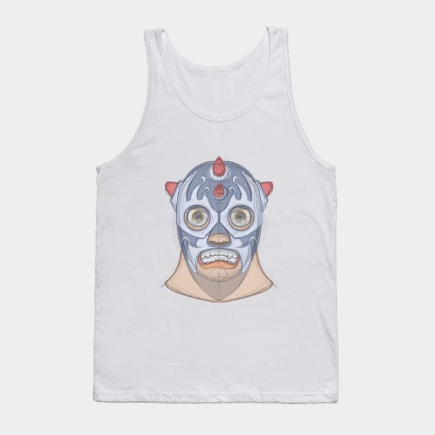 El luchador Tank Top by jagama42